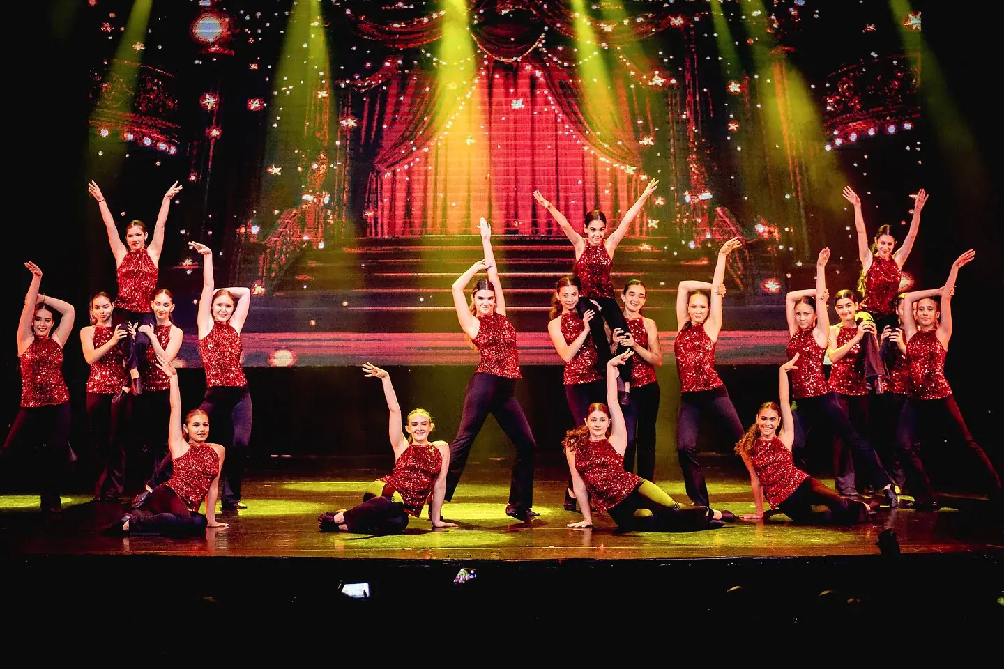 Modern dance in motion
